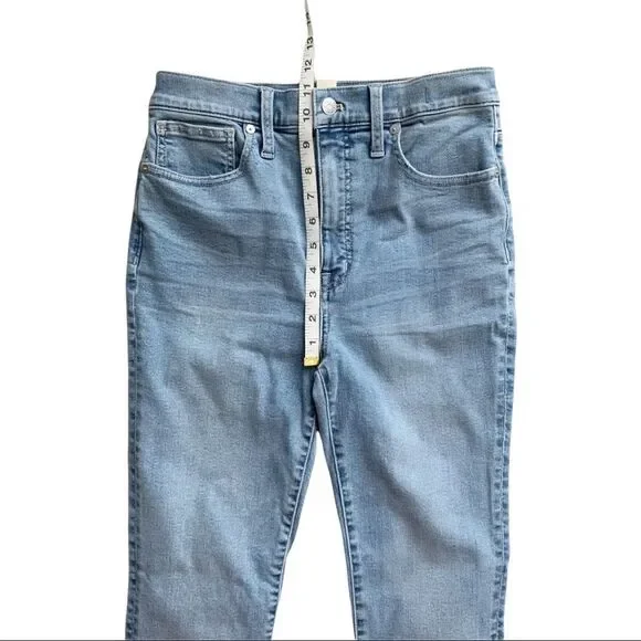 MADEWELL 11" High-Rise Skinny Crop Jeans! - Picture 4 of 10